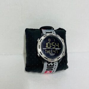 Diesel Crusher Digital Gray Nylon Watch DZ1894- NEW